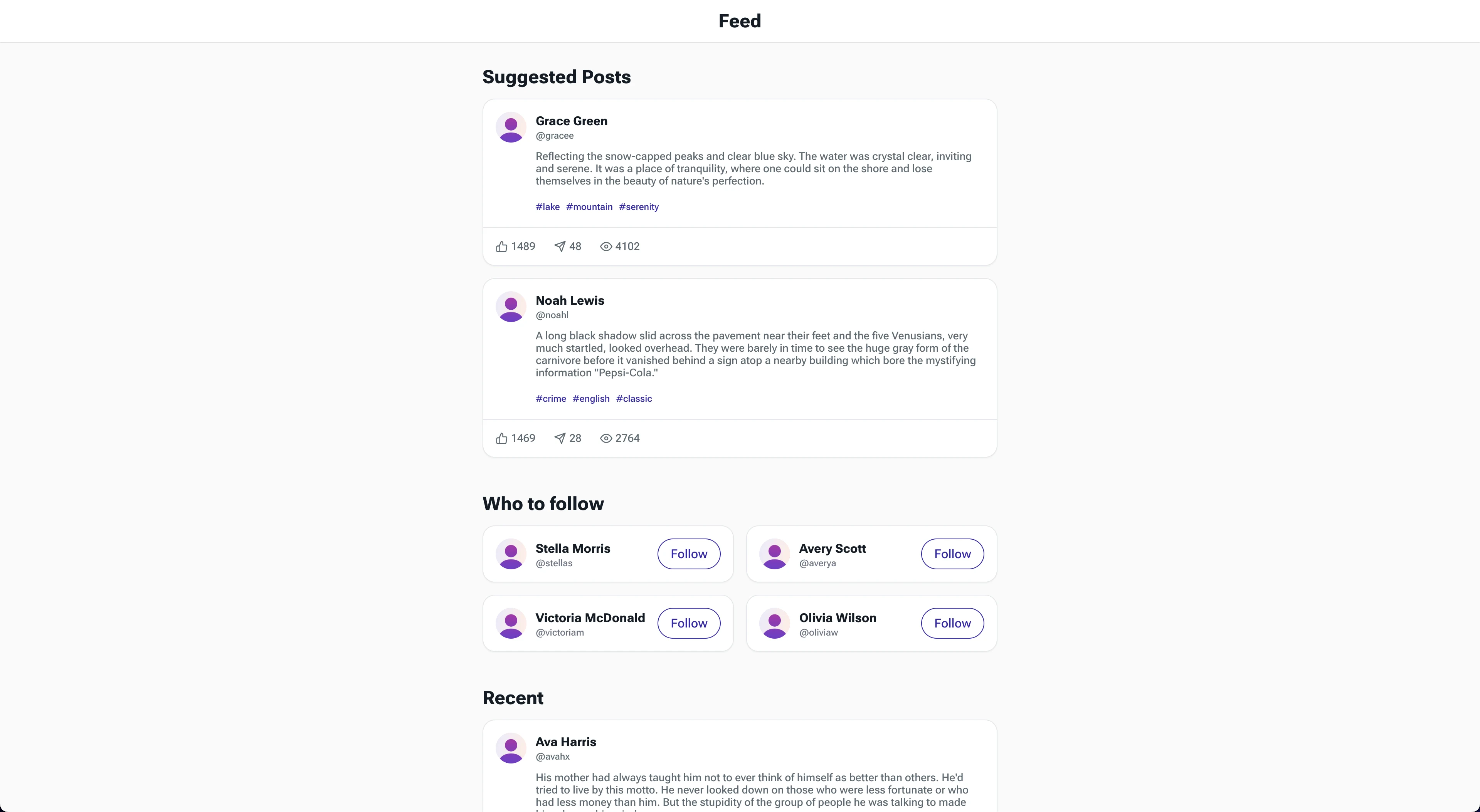 Social Feed screenshot 3